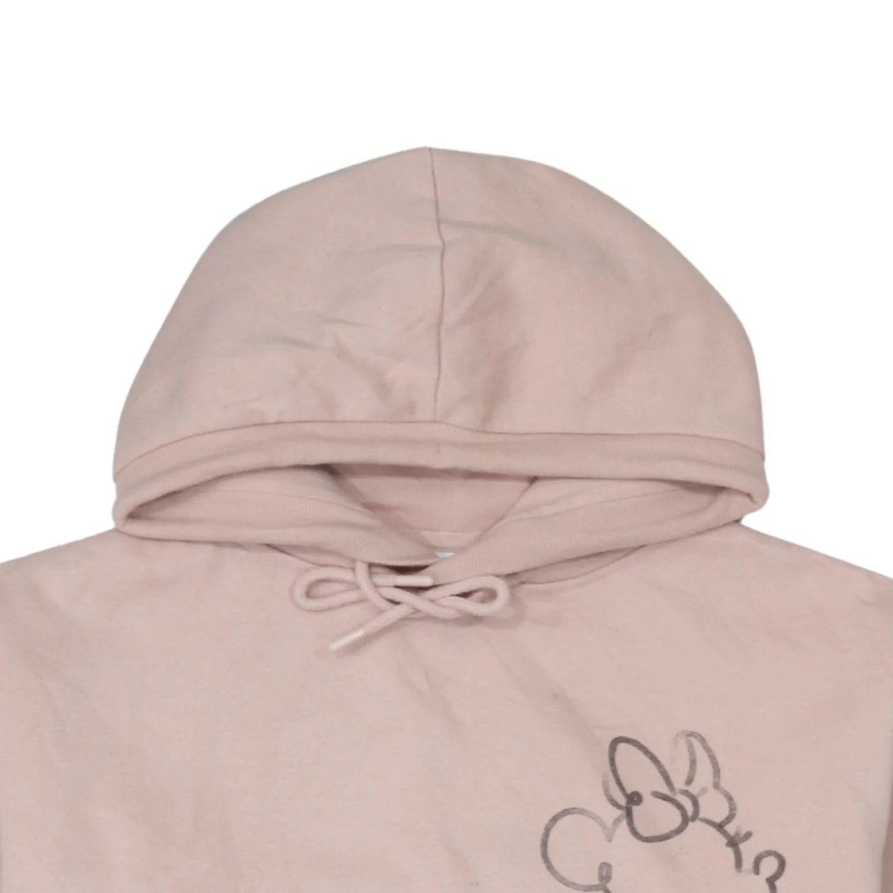 Disney Primark Cares Women's Pink Minnie Hoodie Size 10/12 Cotton Blend - Image 7