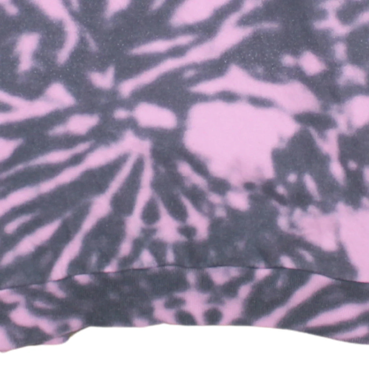 Disney Primark Girls Pink Tie-Dye Fleece Hoodie 11-12 Years Pullover - Image 6