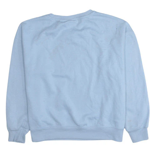 Disney Primark Women Blue L Sweatshirt Stitch Winter Graphic - Image 4