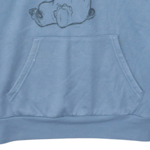 Disney Primark Women Blue Stitch Pullover Hoodie Size 10/12 - Image 8