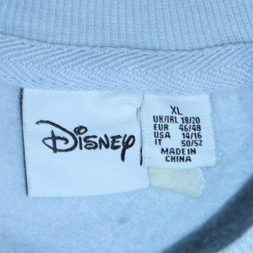 Disney Primark Women Blue Stitch XL Pullover Sweatshirt - Image 5