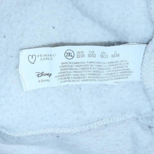 Disney Primark Women Grey 2XL Pullover Sweatshirt Lion King Simba Print - Image 5