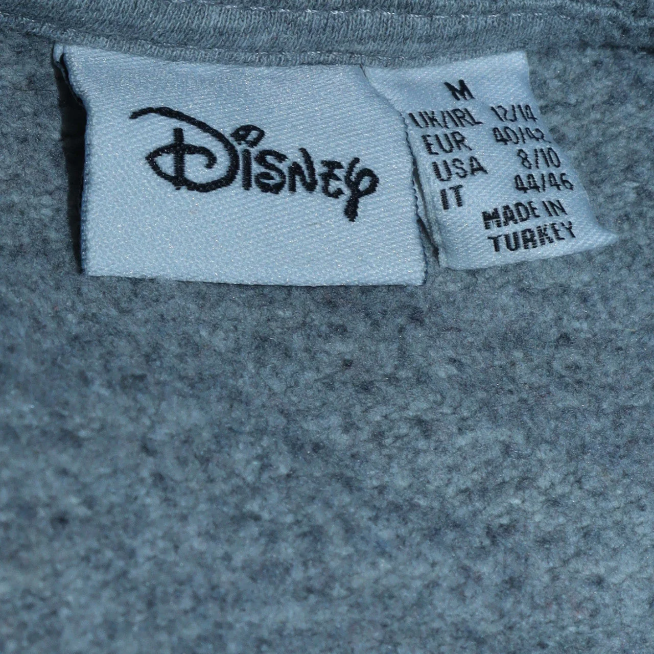 Disney Primark Women Grey Lilo & Stitch Pullover Sweatshirt Size M 12/14 - Image 5