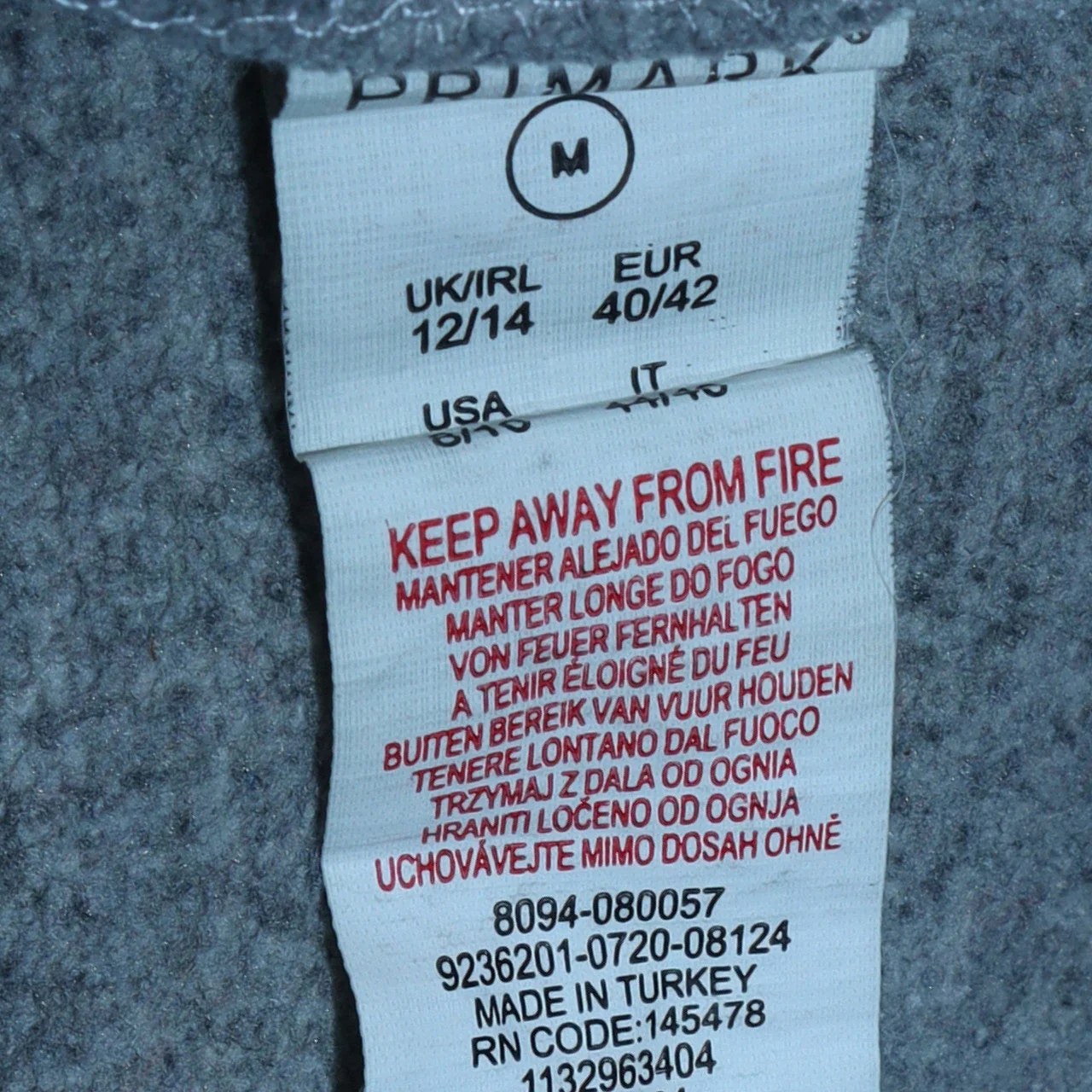 Disney Primark Women Grey Lilo & Stitch Pullover Sweatshirt Size M 12/14 - Image 6
