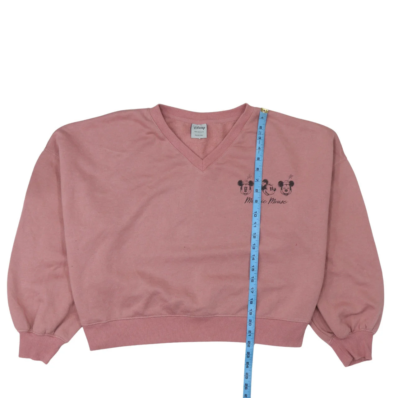 Disney Primark Women Pink 2XL Minnie Mouse Pullover Sweatshirt - Image 3