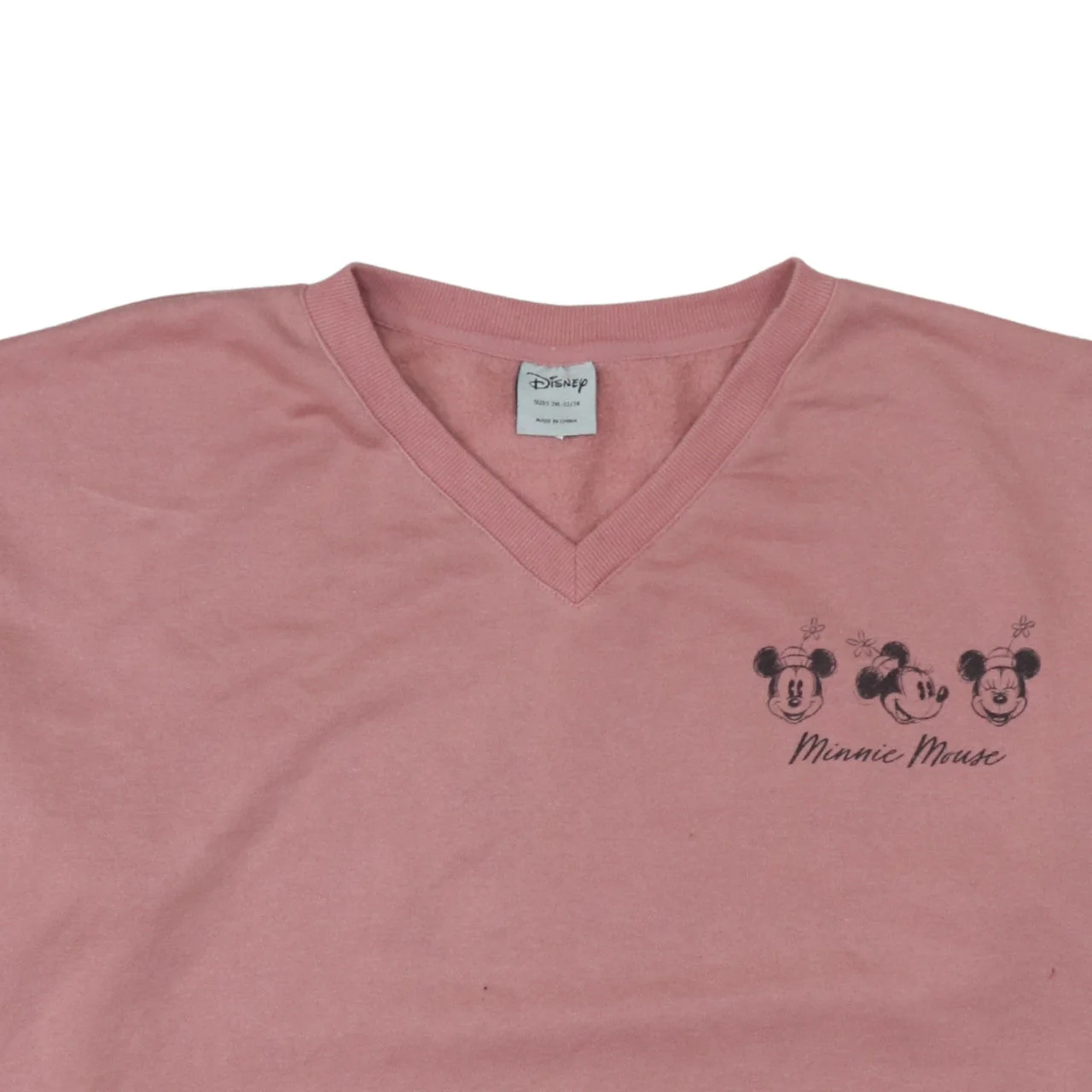 Disney Primark Women Pink 2XL Minnie Mouse Pullover Sweatshirt - Image 7