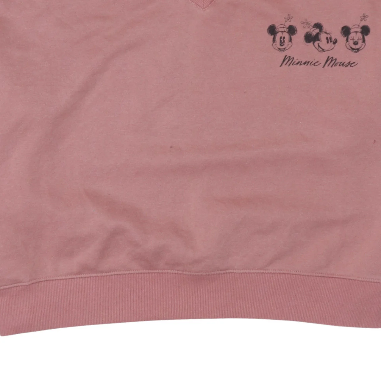 Disney Primark Women Pink 2XL Minnie Mouse Pullover Sweatshirt - Image 8