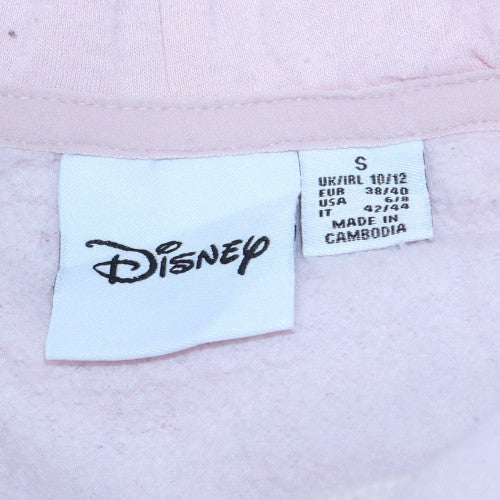 Disney Primark Women Pink Minnie Mouse Pullover Hoodie Size 10/12 - Image 5