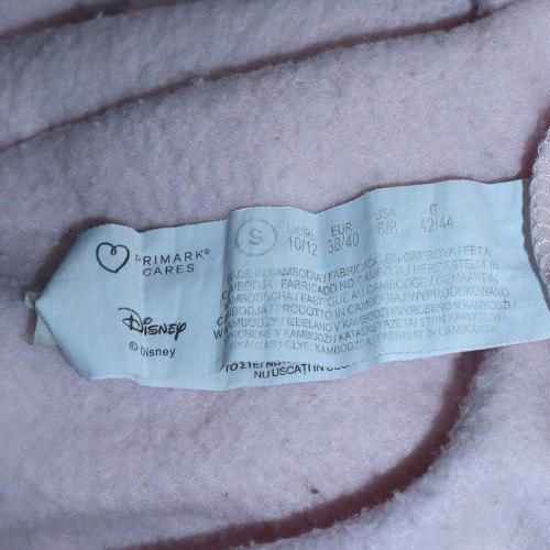 Disney Primark Women Pink Minnie Mouse Pullover Hoodie Size 10/12 - Image 6