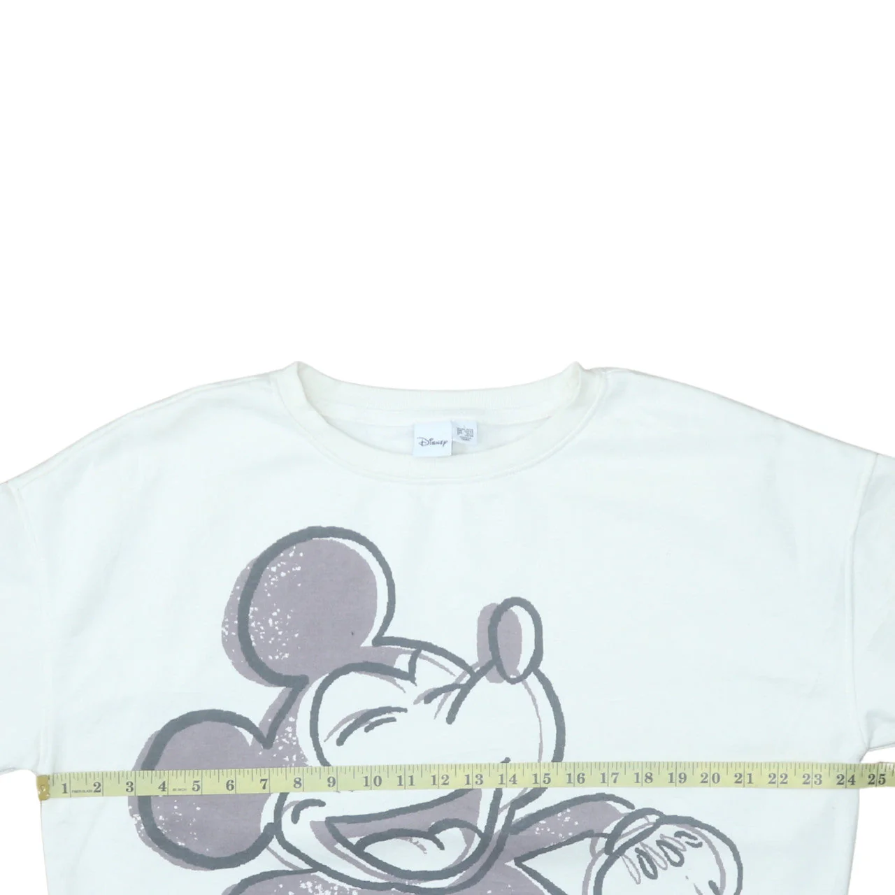 Disney Primark Women’s White Mickey Mouse Sweatshirt Size L 14/16 - Image 3