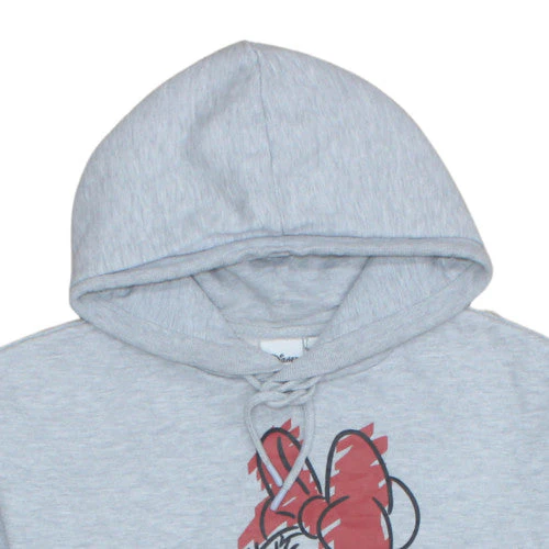 Disney Primark Womens Grey XS Hoodie Minnie Mouse Pullover - Image 8