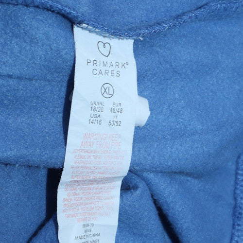 Disney Stitch Blue Crew Neck Sweatshirt Womens XL Primark Cares - Image 5