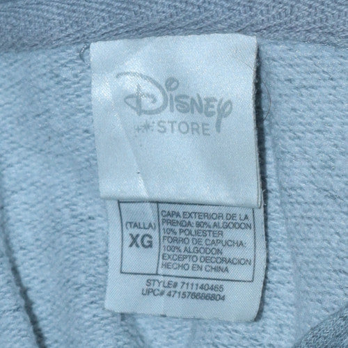 Disney Store Women Grey Hoodie X-Large Minnie Mouse New York City Pullover - Image 5