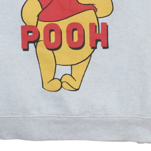 Disney Winnie the Pooh Women's Grey Pullover Sweatshirt M 12/14 - Image 8