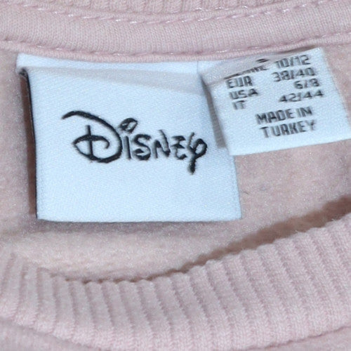 Disney Women Beige Thumper Sweatshirt Size S Crew Neck Pullover - Image 5