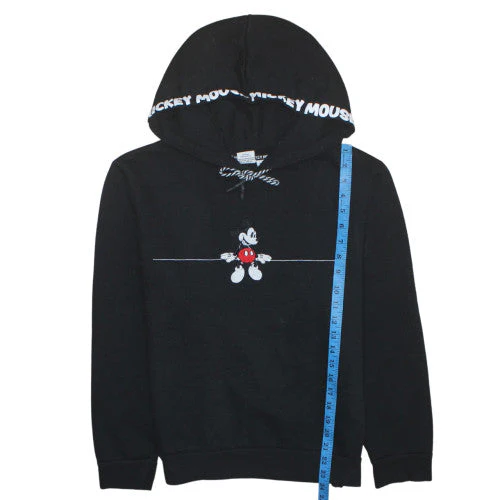 Disney Women Black Large Pullover Hoodie Mickey Mouse Graphic - Image 2