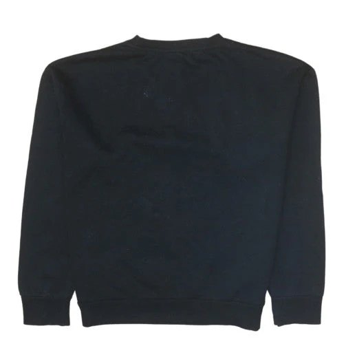 Disney Women Black Sweatshirt M Mickey & Friends Graphic Crew Neck - Image 4
