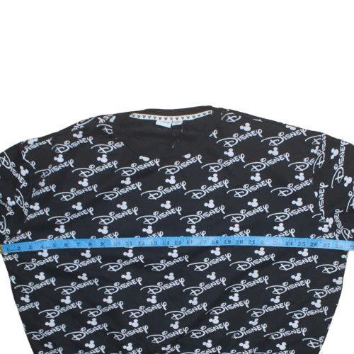 Disney Women Black XL Crew Neck Pullover Sweatshirt Mickey Print - Image 3