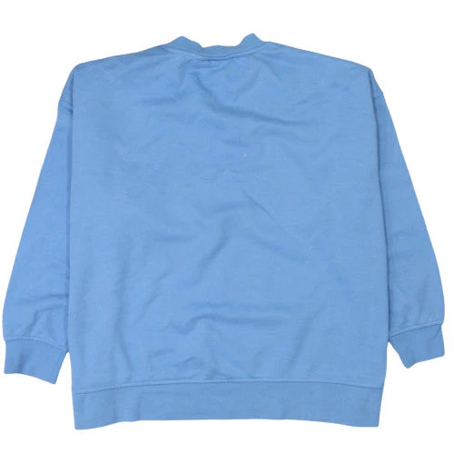 Disney Women Blue Stitch Ohana Means Family Sweatshirt M - Image 4