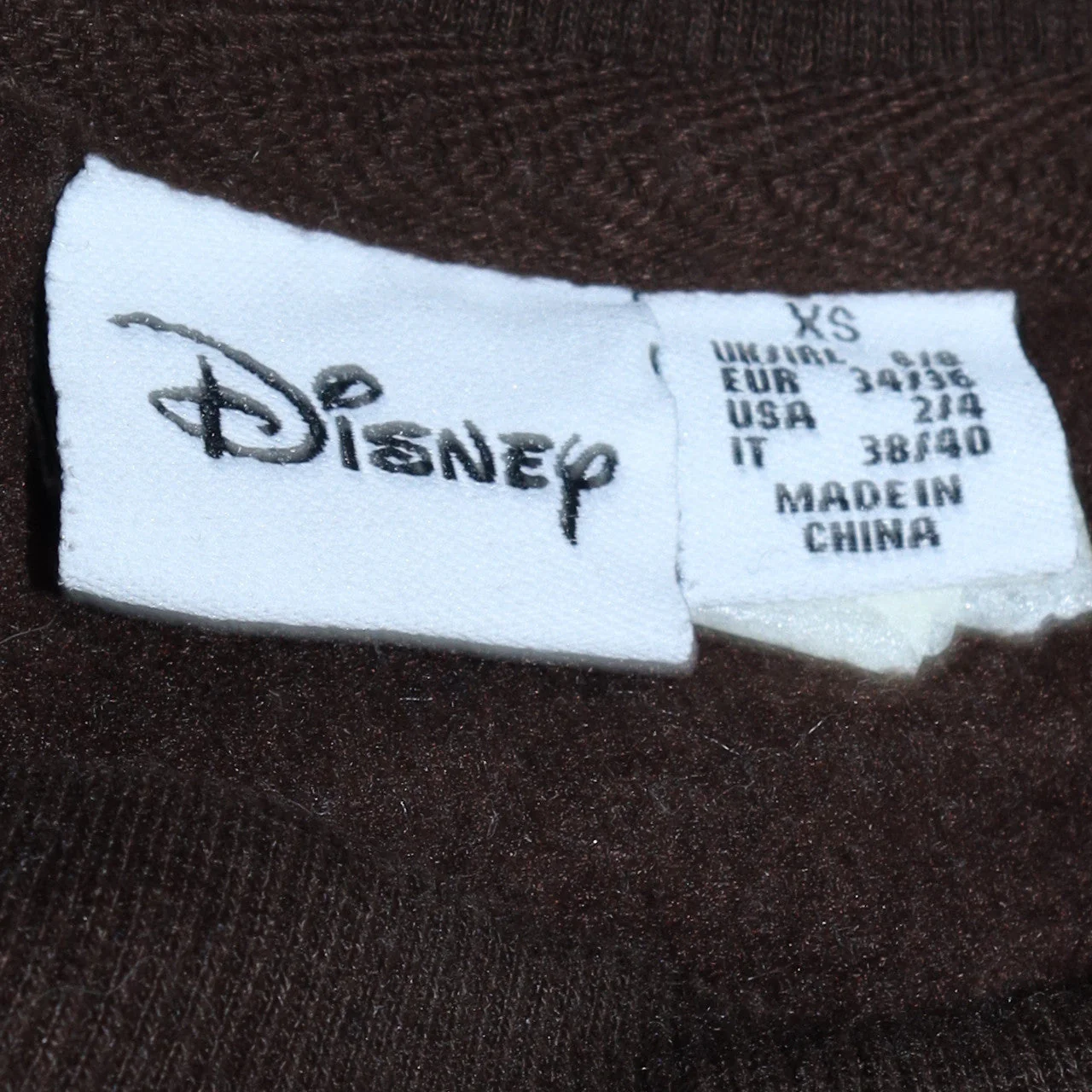 Disney Women Brown Bambi Graphic Pullover Sweatshirt XS - Image 6