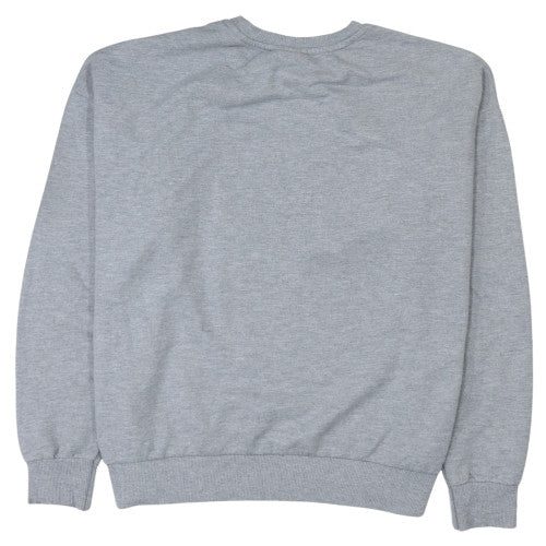 Disney Women Grey Lilo & Stitch Graphic Pullover Sweatshirt Size L - Image 4
