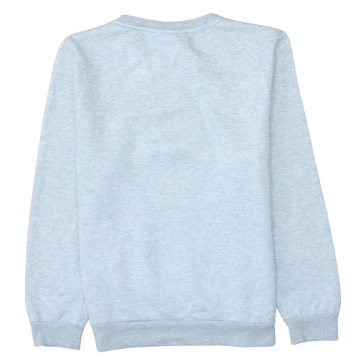 Disney Women Grey Mickey Mouse Crew Neck Pullover Sweatshirt Size M 12/14 - Image 4
