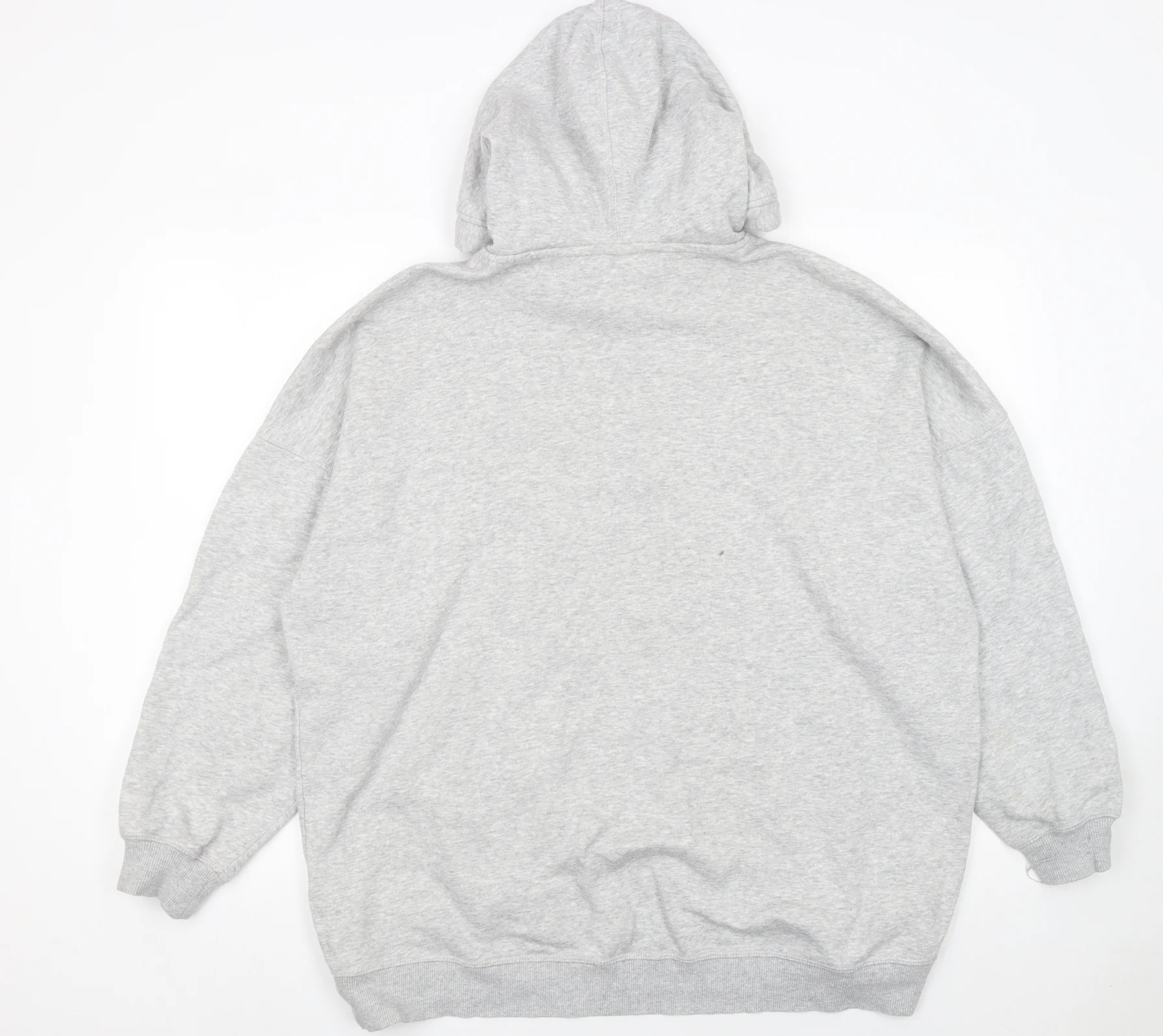 Disney Women Grey Mickey Mouse Pullover Hoodie Size Small - Image 3