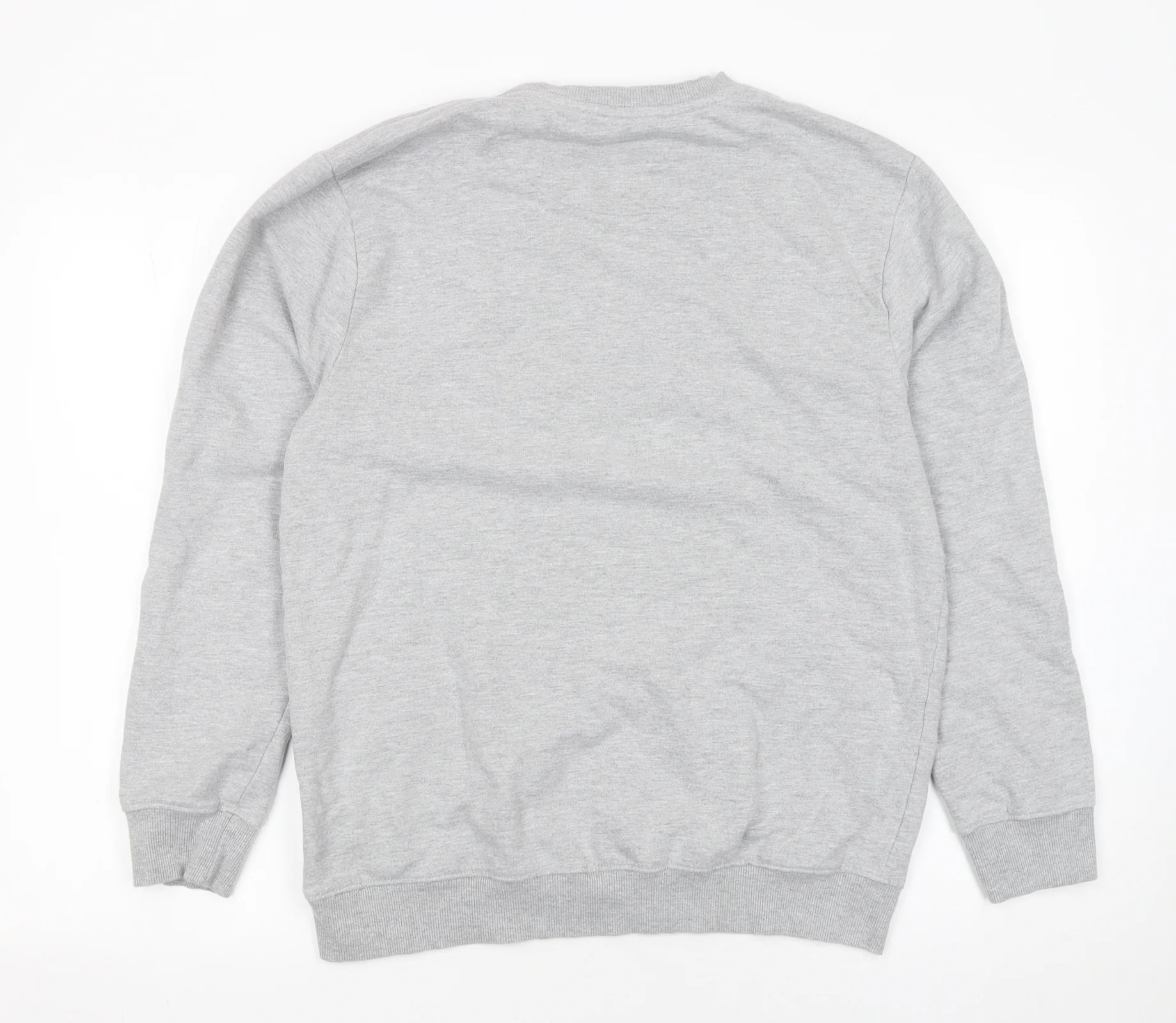Disney Women Grey Mickey Mouse Rainbow Crew Neck Sweatshirt Size 10 M - Image 3