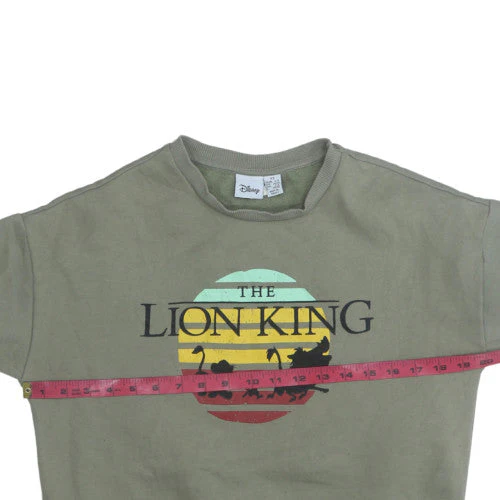 Disney Women Khaki The Lion King Pullover Sweatshirt Size M - Image 2