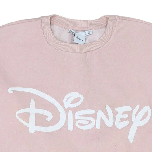 Disney Women Pink Sweatshirt Small Crew Neck Pullover by Lefties - Image 7