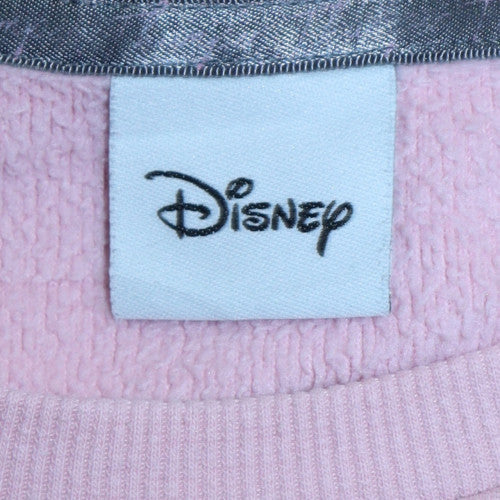 Disney Women Pink Thumper Sweatshirt UK M Pullover Crew Neck - Image 6