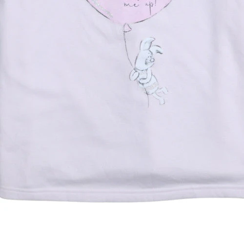 Disney Women Pink Winnie the Pooh Pullover Sweatshirt Size 16-18 - Image 8