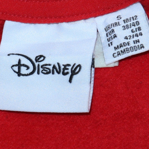 Disney Women Red Mickey and Friends Pullover Sweatshirt Size S - Image 6