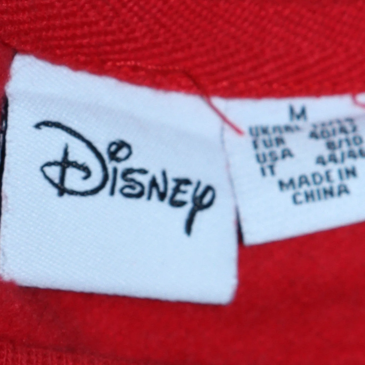 Disney Women Red Mickey Mouse Christmas Pullover Sweatshirt UK 12/14 - Image 5