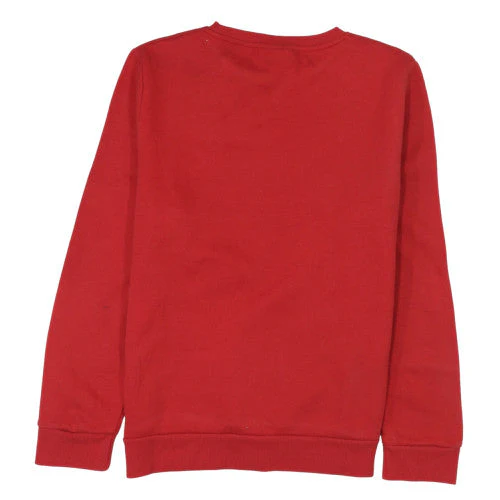 Disney Women Red Mickey Mouse Print Pullover Sweatshirt Size M 10/12 - Image 4