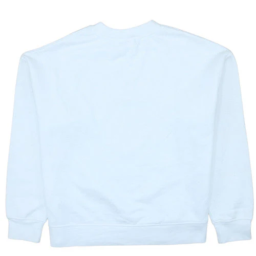 Disney Women’s Blue Mickey Mouse Crew Neck Sweatshirt Size S 10/12 - Image 4
