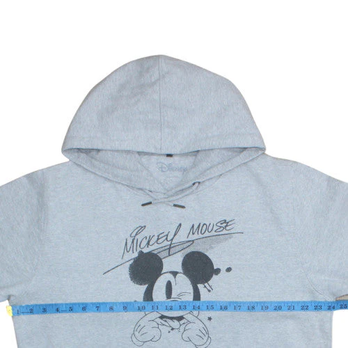 Disney Women’s Grey Mickey Mouse Pullover Hoodie XXL - Image 3