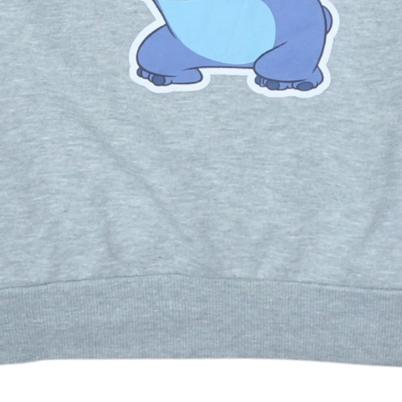 Disney Women’s Grey Stitch Sweatshirt L 14/16 Pullover Crew Neck - Image 6