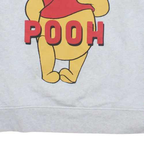 Disney Women’s Grey Winnie the Pooh Pullover Sweatshirt Size L 14/16 - Image 7