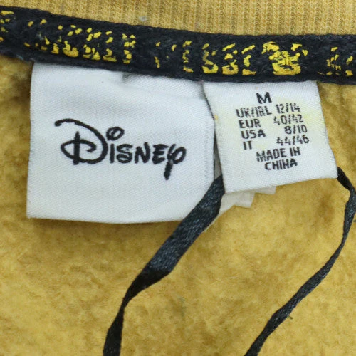 Disney Women’s Yellow Mickey Mouse Pullover Sweatshirt Size M - Image 5