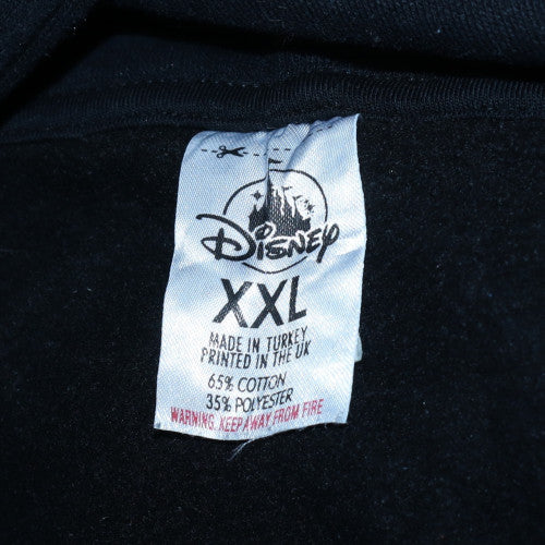 Disney Womens Black XXL Pullover Hoodie Jack Skellington Graphic - Image 5