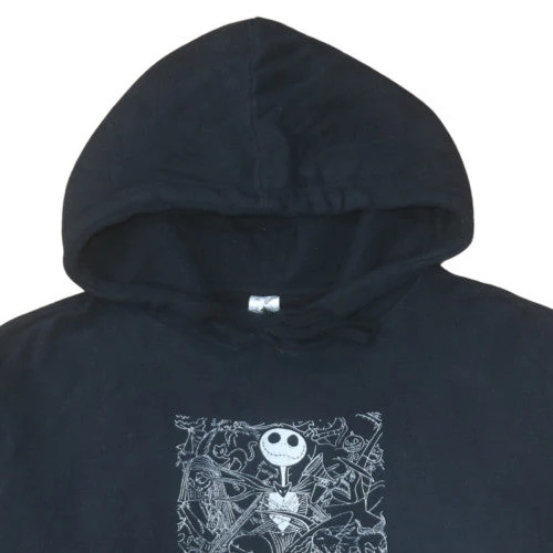 Disney Womens Black XXL Pullover Hoodie Jack Skellington Graphic - Image 7
