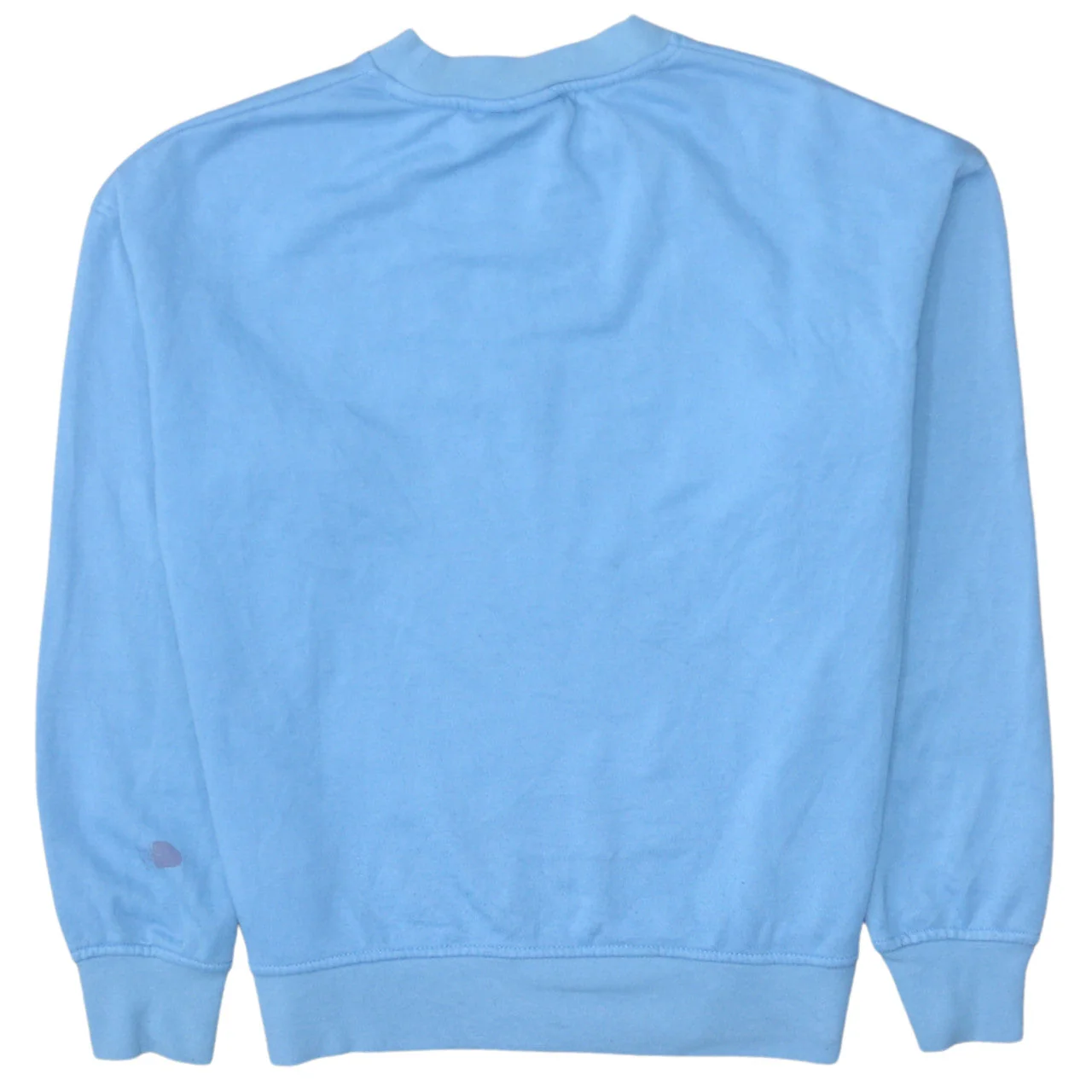 Disney Womens Blue Stitch Sweatshirt XS Crew Neck Pullover - Image 4