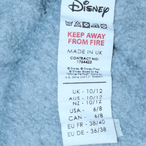 Disney Womens Grey Mickey Mouse Pullover Hoodie UK 10/12 - Image 6