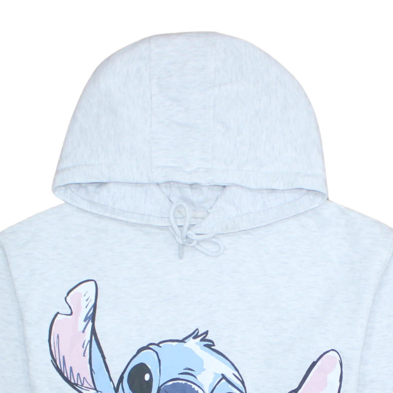 Disney Women's Grey Stitch Hoodie Small Pullover Hooded Sweatshirt - Image 8