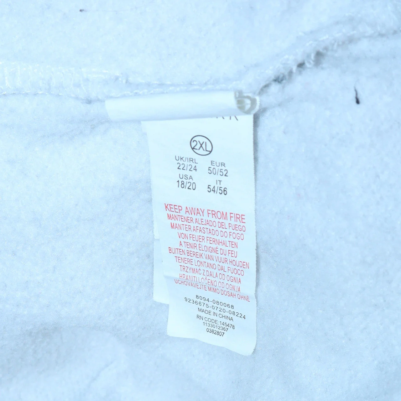 Disney Women's Light Grey 2XL Pullover Hoodie with Logo Print - Image 5