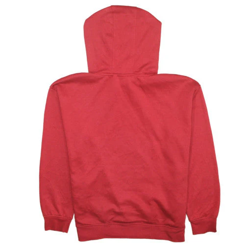 Disney Womens Red Mickey & Pluto Pullover Hoodie Size L - Image 4