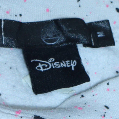 Disney Women's White Mickey Mouse Graphic Pullover Sweatshirt M - Image 5