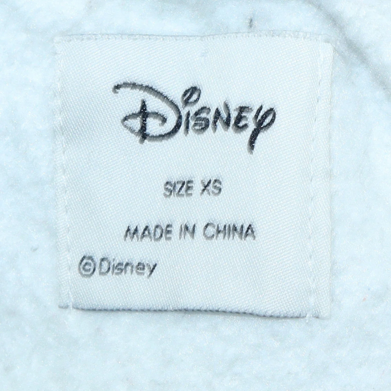 Disney Womens White XS 1/4 Zip Sweatshirt Mickey Mouse 1928 Team Champions - Image 5