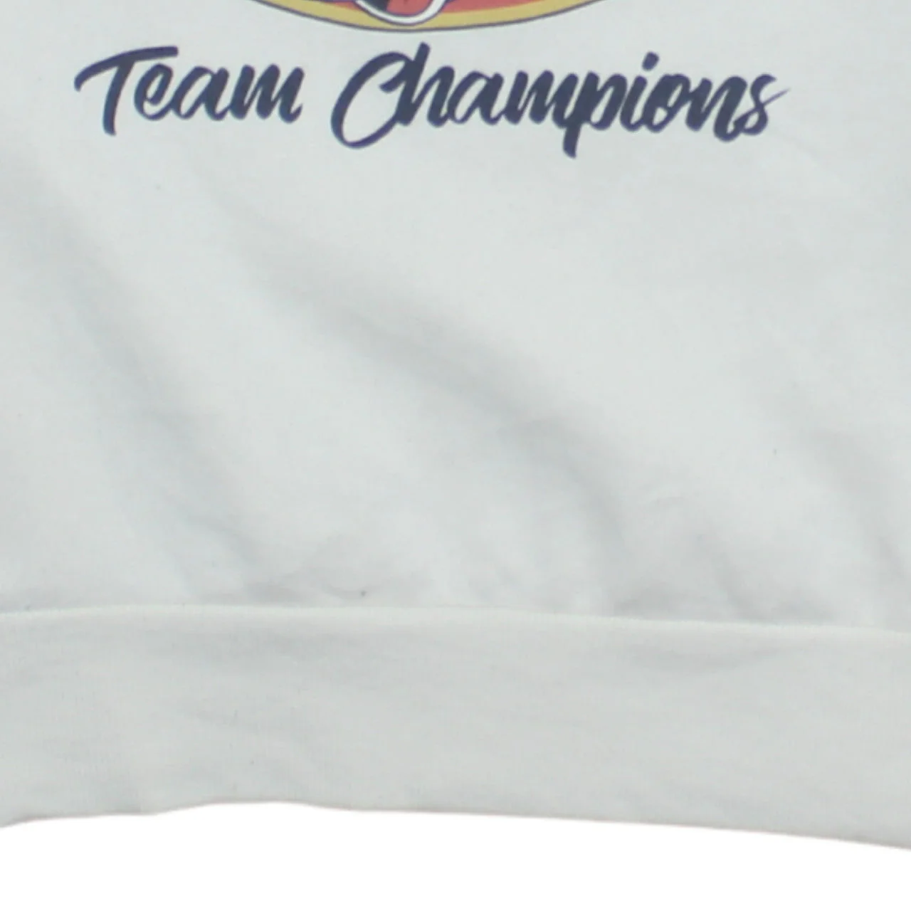Disney Womens White XS 1/4 Zip Sweatshirt Mickey Mouse 1928 Team Champions - Image 8